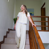 Aurora Wide Leg Lace Pants